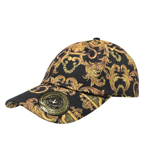 versace cap men's|versace printed hat.